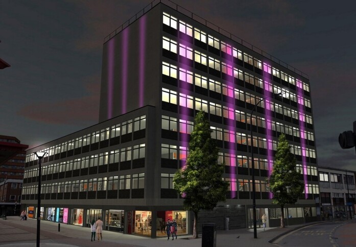 Building external for Eyre Street, Wizu Workspace, Sheffield