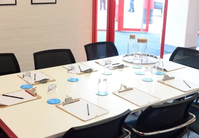 The meeting room at William Street, Biz - Space in Gateshead