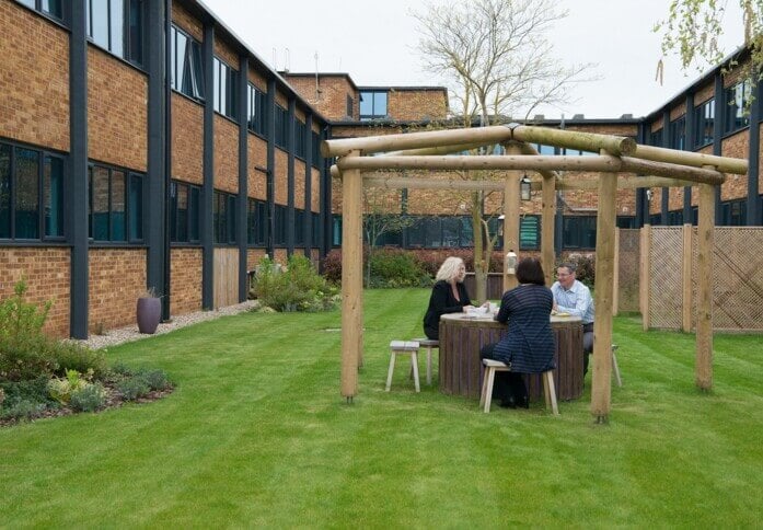 Outdoor space at Downsview Road, The Boutique Workplace Company (Oxford)