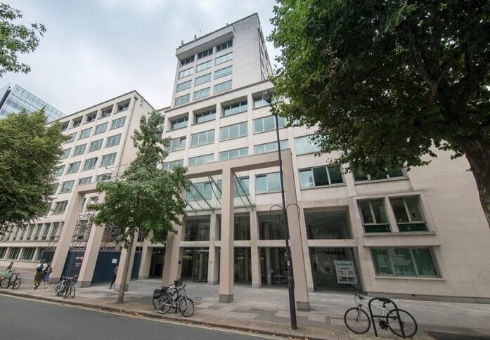 The building at Hammersmith Grove, Regus