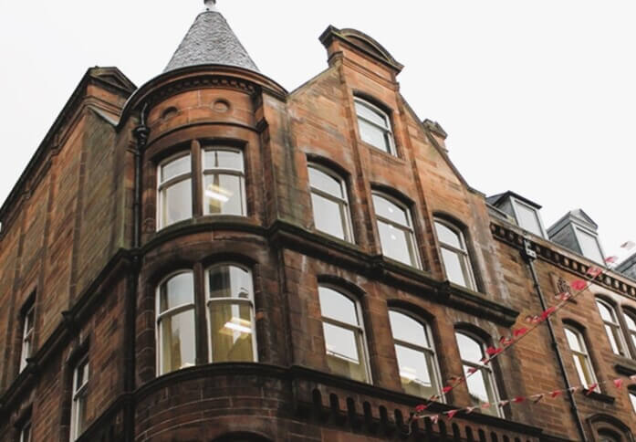 The building at Rose Street, The Ethical Property Company Plc, Edinburgh, EH1