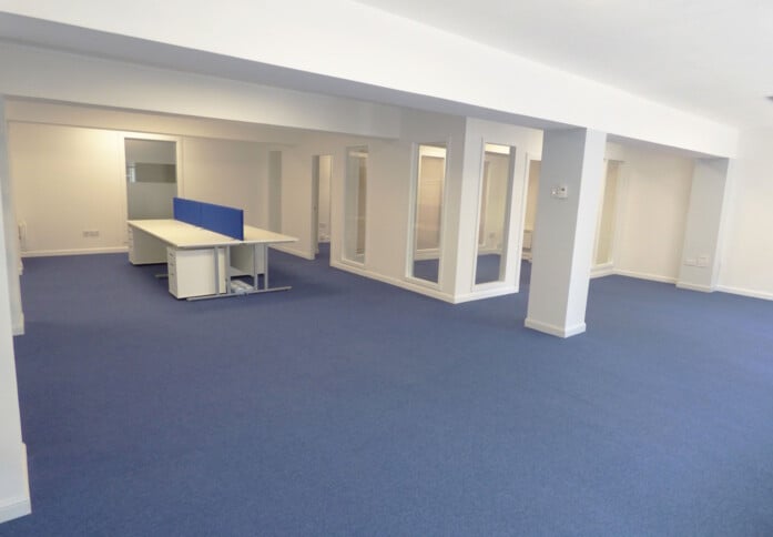 Unfurnished workspace, Mitchell House, Nutrend Office & Contract Furniture Ltd, Edinburgh, EH1 - Scotland