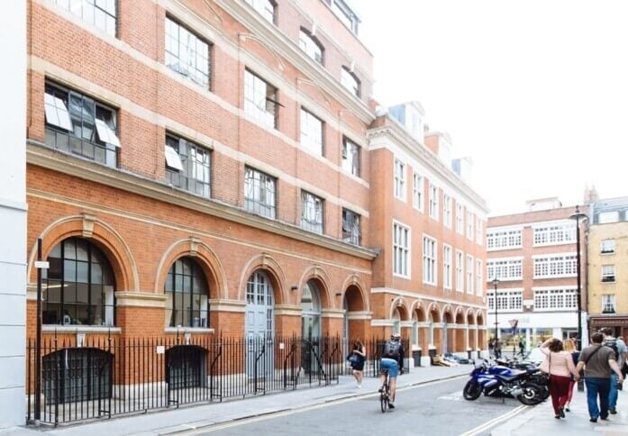 Building external for Great Chapel Street, WeWork, Soho