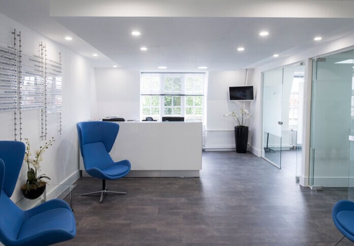 Reception - Mabledon Place, Regus in King's Cross