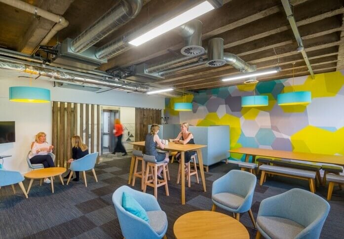 Breakout space for clients - Deansgate, Bruntwood in Manchester