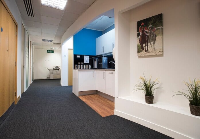 Kitchenette at Regent Park, Regus in Leatherhead