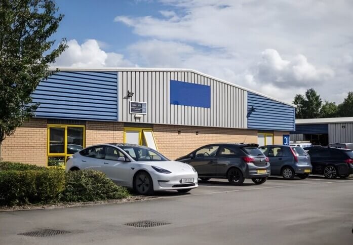 Building external for CoWorkz Sealand, North West Industrial Estates Limited, Chester, CH1 - North West