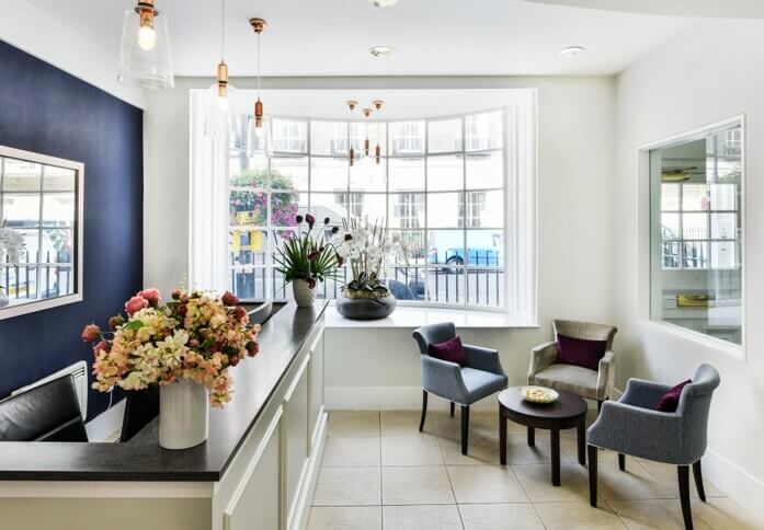 Reception area at Grosvenor Street, The Argyll Club (LEO) in Mayfair