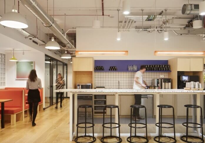 The Kitchen at City Road, WeWork in Old Street