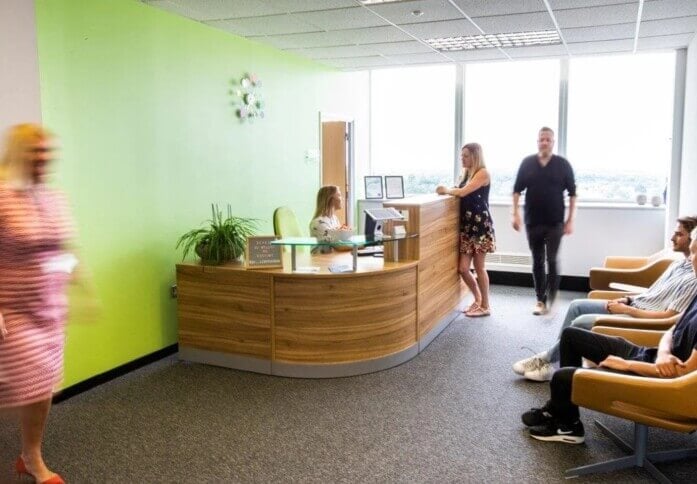 Reception in Bracknell Enterprise & Innovation Hub, Oxford Innovation Ltd, Bracknell, RG12 - South East