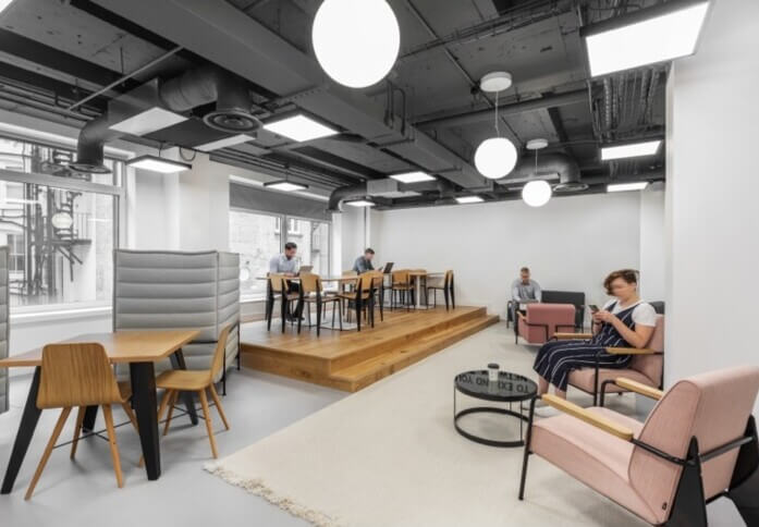 Shared deskspace at Regus, Baker Street