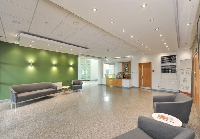 Reception in Coble Dene, SocUK Ltd, North Shields, NE29