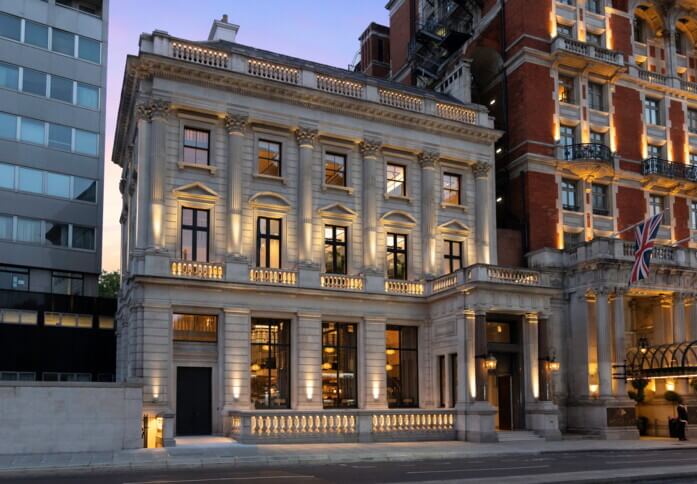 The building at Knightsbridge, Ocubis in SW1 - London