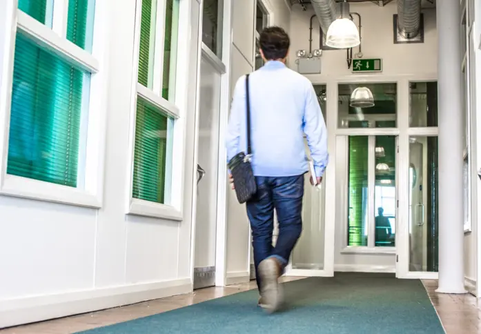 The hallway in Merchants House, Oxford Innovation Ltd, Stockport, SK1 - North West