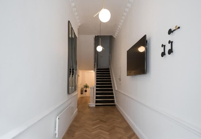 The hallway at Southampton Place, LABS in Holborn