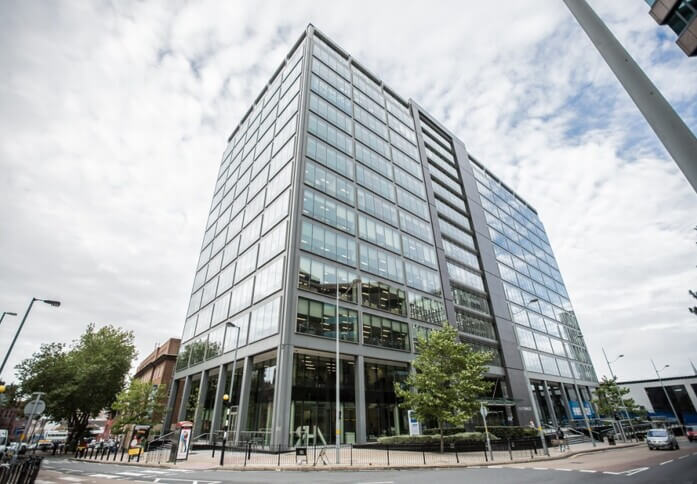 The building at Colmore Circus, Orega, Birmingham