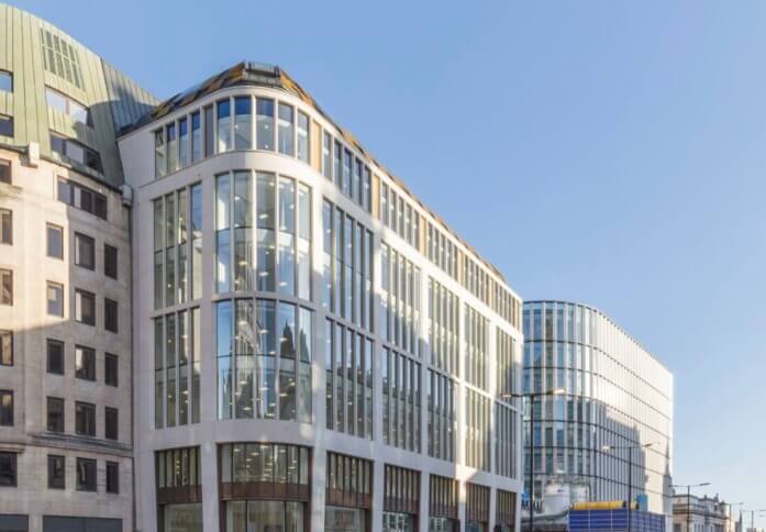 Building outside at King William Street, Flex By Mapp LLP, Monument, EC4 - London