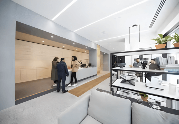 The reception at Northway House (Spaces), Regus in Highbury and Islington, N1 - London