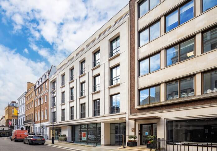 The building at Savile Row, MIYO Ltd in Mayfair, W1 - London