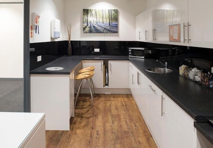 Kitchenette at Grays Inn Road, Regus in King's Cross