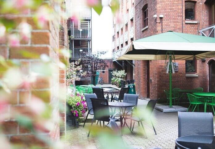 Outdoor space at East Tyndall Street, The Maltings Ltd in Cardiff