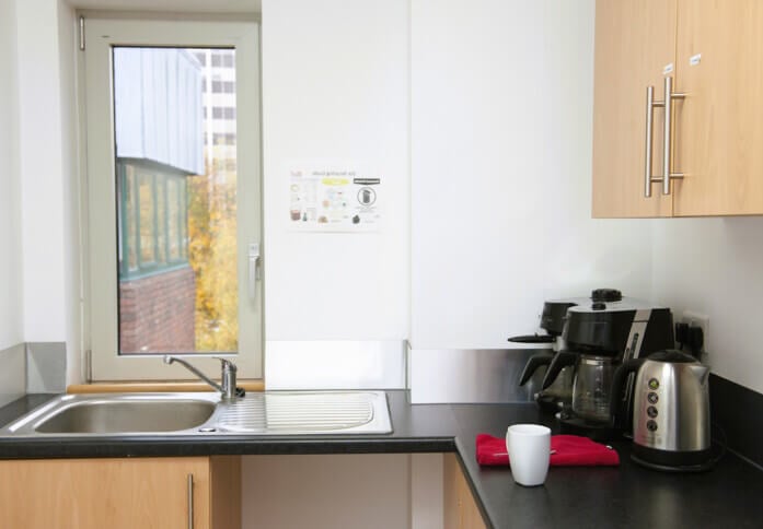 Kitchenette at Fitzalan Place, The Ethical Property Company Plc in Cardiff, CF10