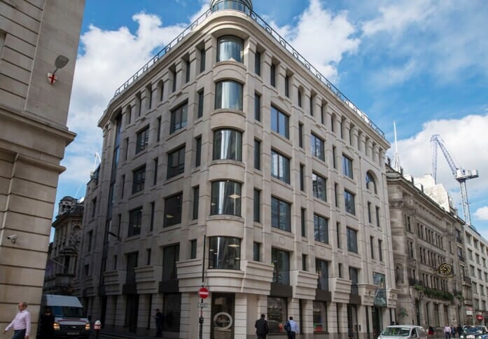 The building at Moorgate, Regus