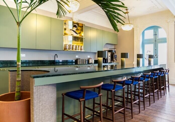 The Kitchen at Horse Guards Avenue, Huckletree in Westminster