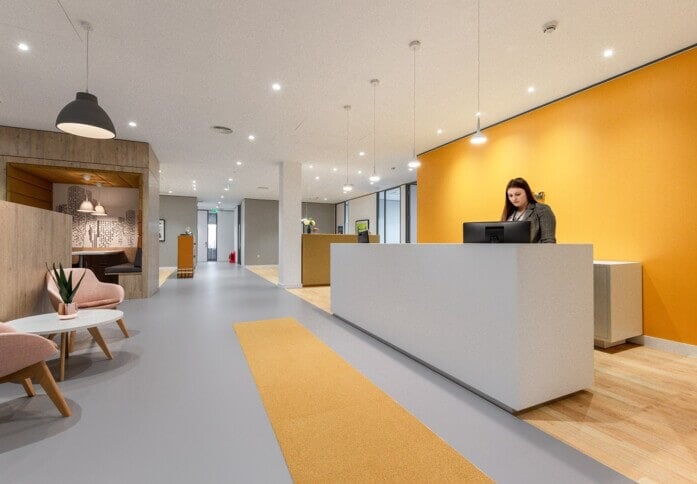 Reception - Centenary Way, Regus in Eccles