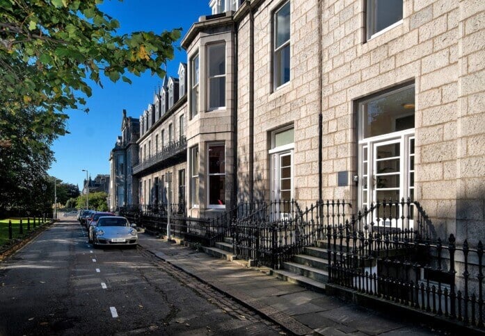 Building outside at Queen's Gardens, Skene Business Centres, Aberdeen