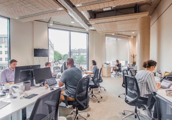 Breakout area at Borough High Street, The Office Group Ltd. (FORA)