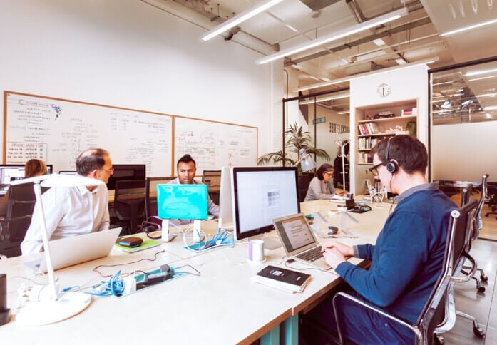 Dedicated workspace Finsbury Square, Huckletree in Moorgate