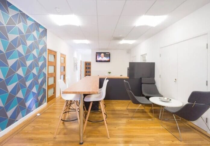 Breakout area for clients - South Row, Landmark Space in Milton Keynes, MK1