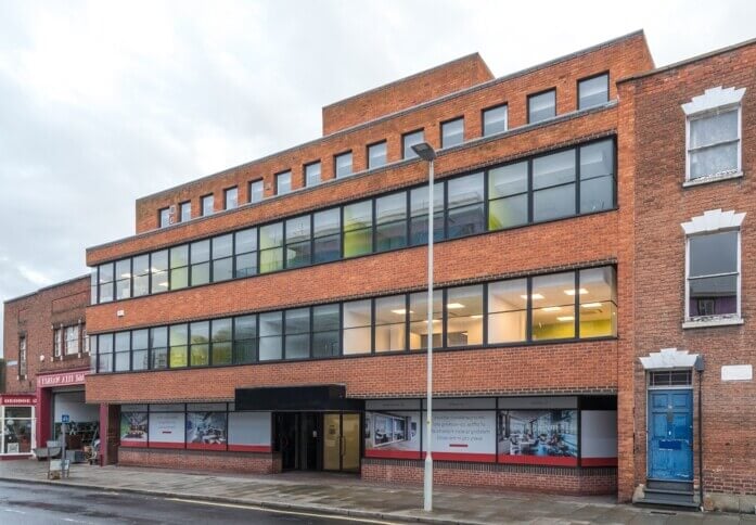 The building at Worcester Street, Regus, Gloucester