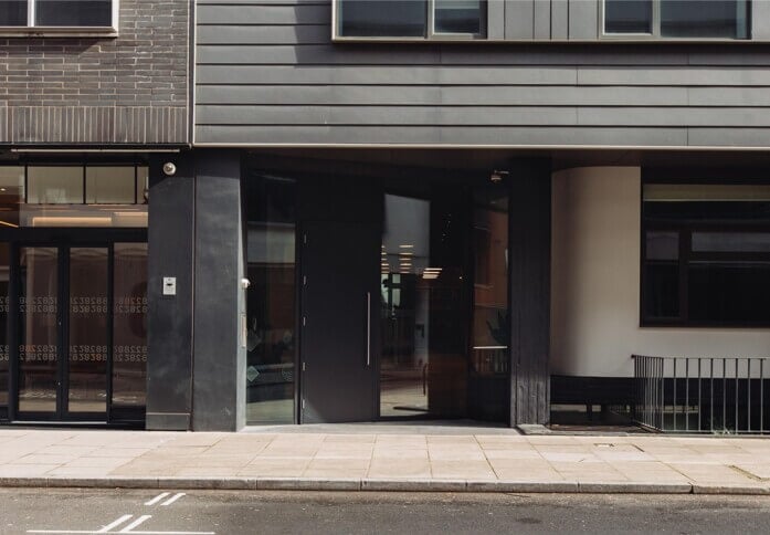 The building at Kirby Street, The Office Group Ltd. (FORA) in Farringdon, EC1 - London