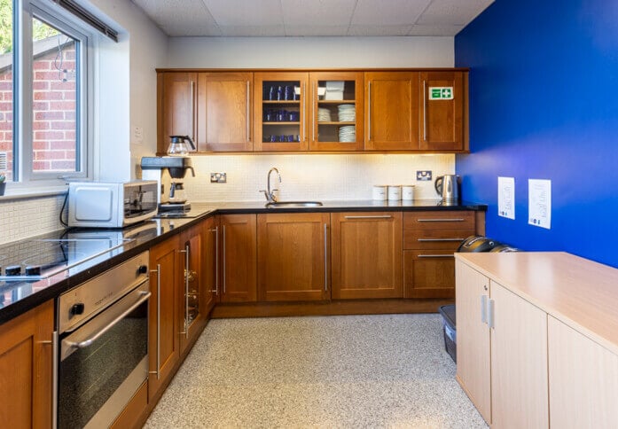 Use the Kitchen at Upper Interfields, Open Space Business Centres in Worcester