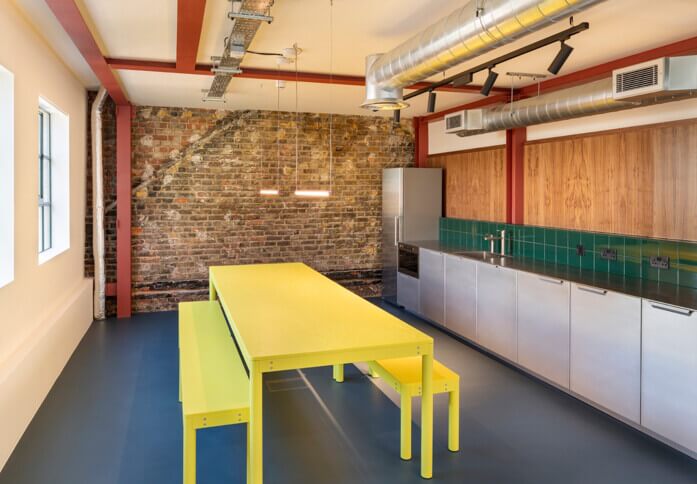 The breakout area - New Inn Yard, Frameworks (Shoreditch, EC1 - London)