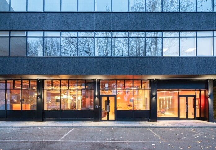 Building outside at The Mall, The Boutique Workplace Company, Ealing