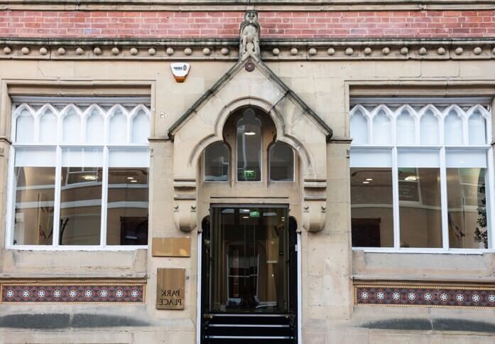 Building outside at Park Place, Wizu Workspace, Leeds