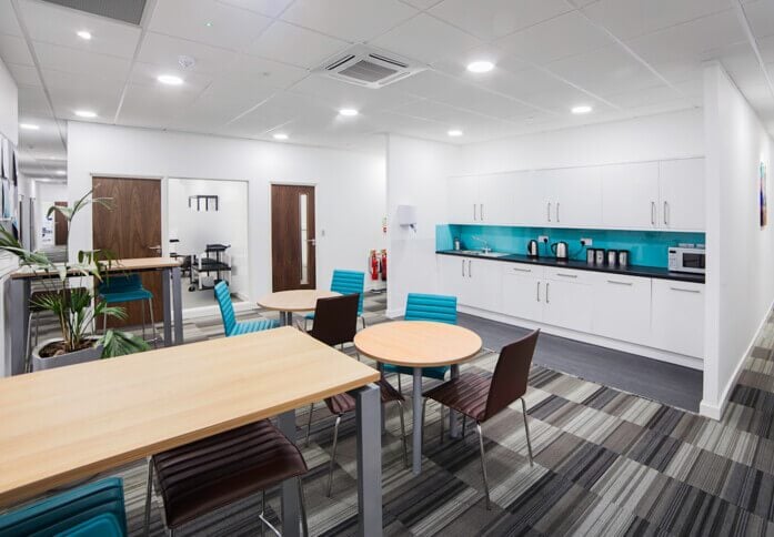 Kitchen at Harvest Crescent, United Business Centres in Fleet, GU51