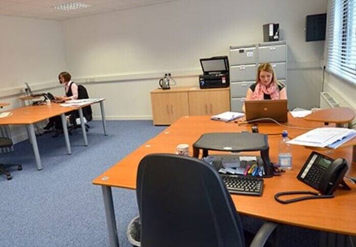 Dedicated workspace in Ridge Way, Liberty Business Centres, Dalgety Bay