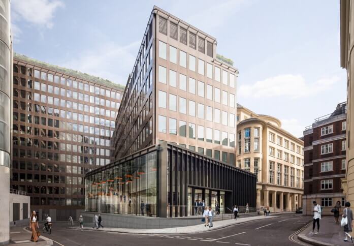 Building outside at Bush Lane, Ocubis, Cannon Street, EC4 - London