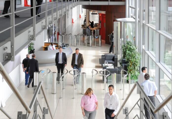 Atrium area at Marsh Way, The Centre For Engineering and Manufacturing Excellence Ltd, in Rainham, RM1 - London