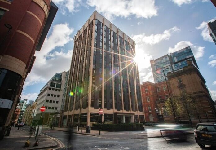 Building outside at York Street, Bruntwood, Manchester, M1