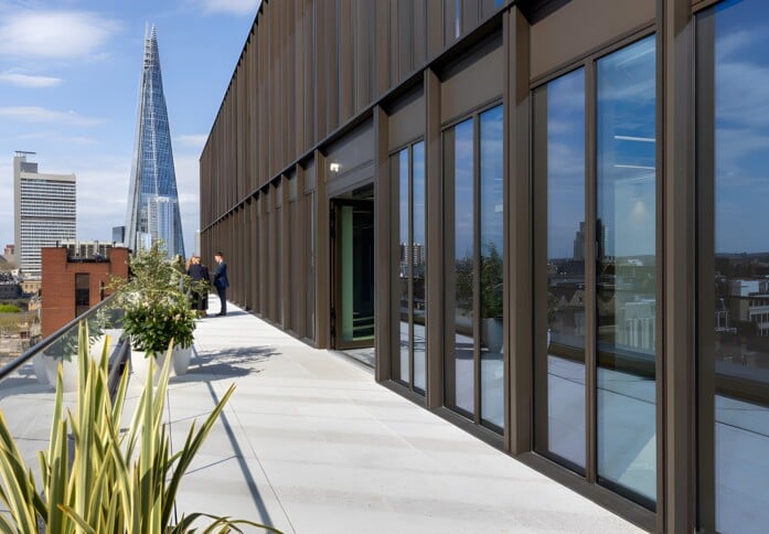 Roof terrace - MYO Bankside, Land Securities Group PLC (Landsec/MYO) in Southwark, SE1 - London