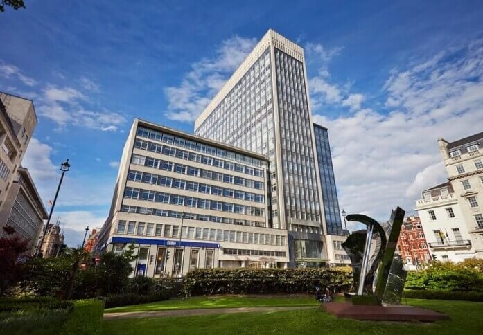 Building external for Cavendish Square, Landmark Space, W1G - London