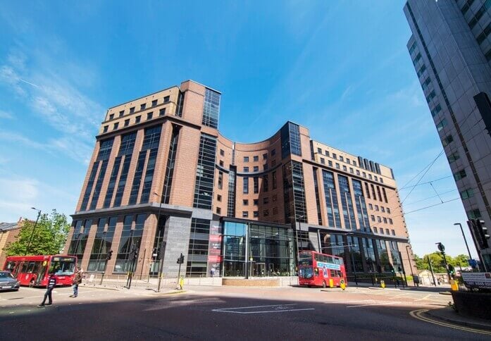 Building outside at Interchange House, Regus, Croydon