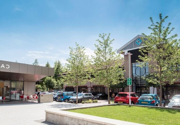 The outdoor area at Fredrick Place, Regus in High Wycombe