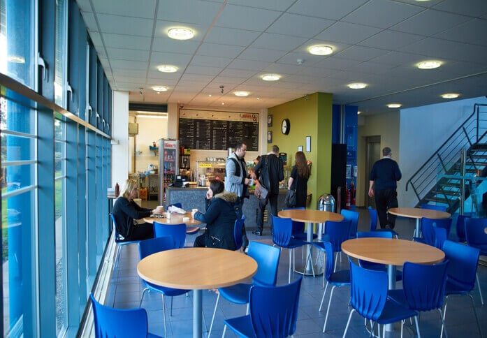 The cafÃ© at Hamilton Way, Oxford Innovation Ltd in Mansfield