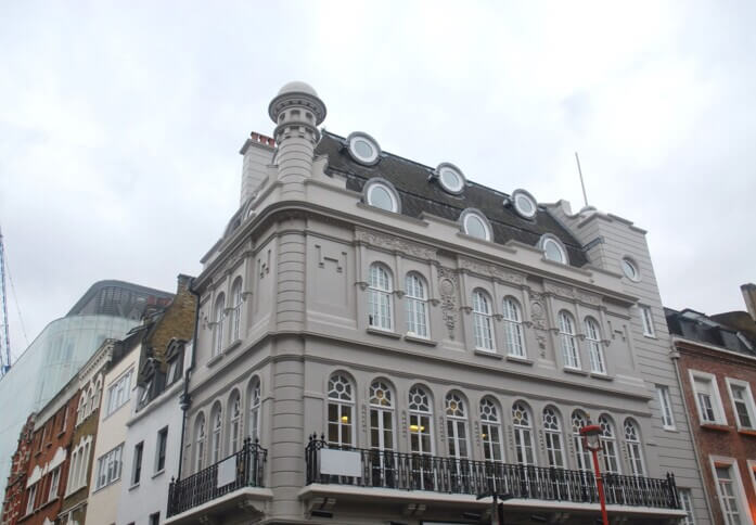 The building at Gerrard Street, Metspace London Limited in Soho